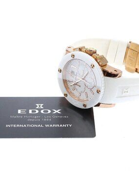 EDOX Class One Chrono Offshore 10012 Big date Quartz Men's Watch